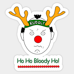 Ho Ho Bloody Ho! Sticker